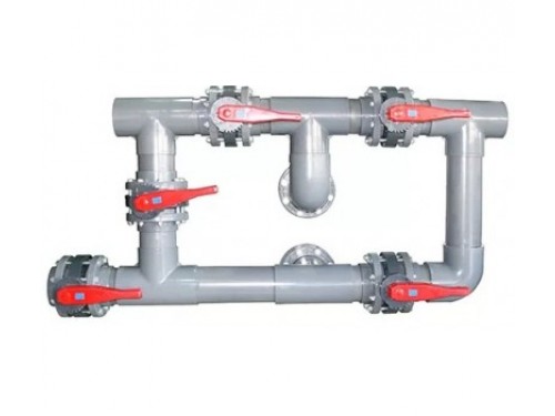 Обвязка фильтров К1400, К1600 Emaux NBV40-5  88290302