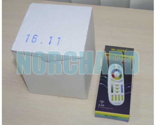Прожектор АТ 16.11 "Mini" светодиодный 3 Вт RGB (разноцветный) 2" Н.Р. (плитка) из нержавеющей стали