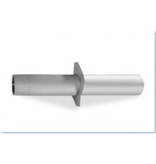 Стеновой проход АТ 09.02 L=400 мм., 1 1/2" В.Р. х 1 1/2" В.Р. (плитка) из нержавеющей стали