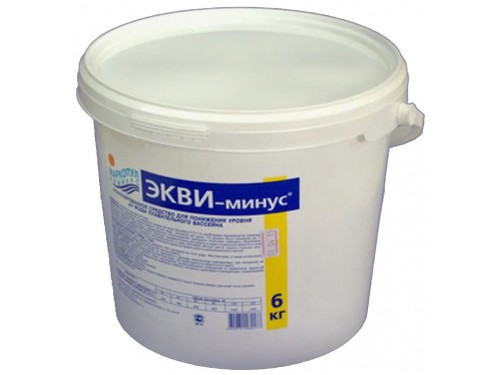 Экви-минус (ведро 6 кг.) (РН-минус) порошок для понижения уровня РН