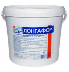 Лонгафор (ведро 5 кг.) (таблетки 200 гр., медленнорастворимый) дезинфекция на основе хлора