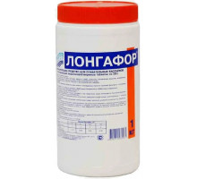 Лонгафор (банка 1 кг.) (таблетки 200 гр., медленнорастворимый) дезинфекция на основе хлора