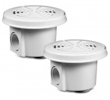 Слив донный Hayward 3254PAK2 (компл. 2 шт) (под плитку, 50 мм., 15 м3/ч)