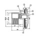 Форсунка возврата Hayward 3315 стеновая (универс., 7 м3/ч, 50 мм. / НР 2")