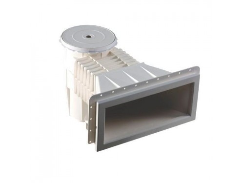 Скиммер Aquant 21102 Wide (плитка) (ВР 1 1/2" / НР 2" / 50 мм.) с широкой рамкой