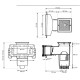 Скиммер Hayward SP1085 AutoSkim Wide (универс.) (ВР 1 1/2" / НР 2") с широкой рамкой