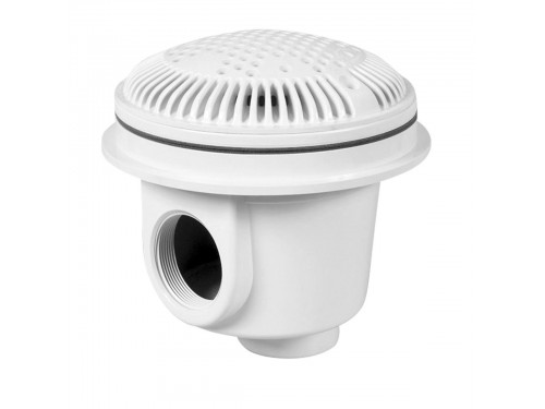 Слив донный Hayward WG1051AVE антивихревой (под плитку, ВР 1 1/2" / ВР 2", 25 м3/ч)