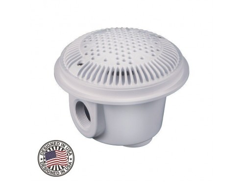 Слив донный Hayward WG1054AVE антивихревой (под плитку, ВР 1 1/2" / ВР 2", 28 м3/ч)
