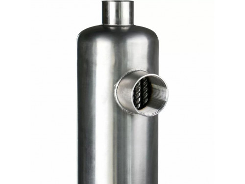 Теплообменник AquaViva Twist 45 кВт (нерж.ст. AISI-316, ВР 1 1/2" / ВР 1", вертик. расп-е)