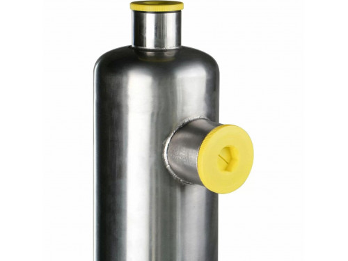 Теплообменник AquaViva Twist 45 кВт (нерж.ст. AISI-316, ВР 1 1/2" / ВР 1", вертик. расп-е)